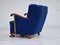 Vintage Danish Relax Chair with Footstool, 1950s, Set of 2, Image 11