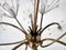 Lámpara de araña de latón y cristal acrílico con 12 luces de Emil Stejnar para Rupert Nikoll, Viena, Austria, años 50, Imagen 4