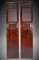 Antique Handmade Handcarved Sliding Door Panels, Japan, 1920s, Set of 2 8