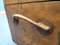 Vintage Art Deco Leather and Wood Chest 10