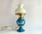 Lámpara de mesa vintage de cerámica, años 60, Imagen 1