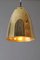 Kirchenlampe aus Messing, 1950er 2