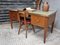 Mid-Century Writing Table in Oak, 1950s, Image 12