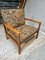 French Armchair with Floral Pattern, 1930s, Image 1