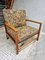 French Armchair with Floral Pattern, 1930s 9