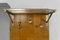 Vintage Art Deco Flurschrank aus Marmor & Mahagoni, 1920er 5