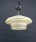 Modern Art Deco Pendant Light in Acid-Etched Glass, 1930, Image 2