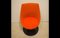 Polaris Armlehnstuhl aus Orangefarbenem Stoff von Pierre Guariche für Meurop, 1967 7
