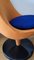 Polaris Armlehnstuhl aus Orangefarbenem Stoff von Pierre Guariche für Meurop, 1967 4
