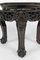 Asian Side Table in Wood Carved and Marble Top, 1880s, Image 7