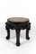 Asian Side Table in Wood Carved and Marble Top, 1880s, Image 2