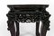 Asian Side Table in Wood Carved and Marble Top, 1880s, Image 6