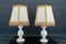 Italian Neo-Classical Alabaster Lamps, 1940, Set of 2 1