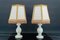 Italian Neo-Classical Alabaster Lamps, 1940, Set of 2, Image 1