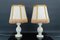 Italian Neo-Classical Alabaster Lamps, 1940, Set of 2 2