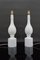 Lampes Blanches par Philippe Capelle, France, 1970, Set de 2 2