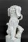 Chinese Guardian Lions in White Ceramic, Set of 2 13