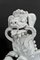 Chinese Guardian Lions in White Ceramic, Set of 2, Image 12