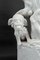 Chinese Guardian Lions in White Ceramic, Set of 2 8