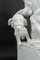 Chinese Guardian Lions in White Ceramic, Set of 2, Image 8