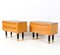 Mid-Century Modern Ash Nightstands or Bedside Tables, 1950s, Set of 2 4