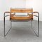 Chaise B3 Wassily Marcel Breuer en Cuir Naturel par Marcel Breuer pour Knoll, 1970s 2