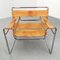 Chaise B3 Wassily Marcel Breuer en Cuir Naturel par Marcel Breuer pour Knoll, 1970s 3