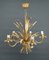 Large Gilt Chandelier from Maison Jansen, 1950s, Image 5