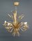 Large Gilt Chandelier from Maison Jansen, 1950s, Image 2