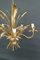 Large Gilt Chandelier from Maison Jansen, 1950s, Image 7