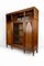 Art Deco Bookcase in Carved Walnut, 1920s, Image 3