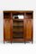 Art Deco Bookcase in Carved Walnut, 1920s, Image 1