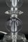 Lámpara Art Déco de cristal de Jacques Adnet para Bacarrat, años 40, Imagen 8