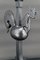 Lámpara Rooster de hierro forjado de Jean Touret, años 50, Imagen 7