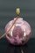 Pink and Pearly Ceramic Ball Lamp by Marguerite Briansau, 1930, Image 3