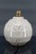 Moderne Art Deco Kugellampe aus geschnitztem Marmor, 1930 4
