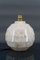 Moderne Art Deco Kugellampe aus geschnitztem Marmor, 1930 1