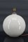 Cracked White Ball Lamp by Besnard for Ruhlmann, 1920 5