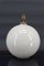 Lámpara Cracked White Ball de Besnard para Ruhlmann, 1920, Imagen 2