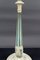 Art Deco Wooden Lamp in White and Patinated Blue, 1920, Image 10