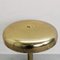 Vintage Art Deco Mushroom Lamp in Brass 6