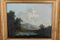 Artista italiano, Gran Tour romántico con escena de lago, siglo XIX, pintura al óleo, enmarcado, Imagen 2