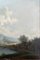 Artista italiano, Gran Tour romántico con escena de lago, siglo XIX, pintura al óleo, enmarcado, Imagen 5