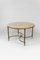 Vintage French Coffee Table in Brass and Marble from Maison Jansen, 1960 3