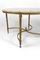 Vintage French Coffee Table in Brass and Marble from Maison Jansen, 1960 10