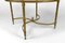 Vintage French Coffee Table in Brass and Marble from Maison Jansen, 1960 9