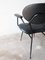 Mid-Century Black Painted Iron Frame and Black Skai Armchair by Gastone Rinaldi, 1950s, Image 5