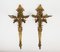 Art Nouveau Wall Lights in Bronze, 1890s, Set of 2 1