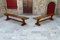 French Oak Monastic Community Benches, 1890s, Set of 2, Image 2