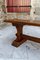 French Oak Monastic Community Benches, 1890s, Set of 2 19